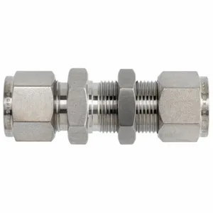 BRENNAN INDUSTRIES N2700-LN-04-04-SS Instrumentation Fittings, 316 Stainless Steel, Compression x Compression | CP2NDK 782KG4