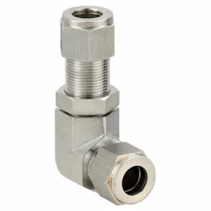 BRENNAN INDUSTRIES N2701-LN-08-08-SS Instrumentation Fittings, 316 Stainless Steel, Compression x Compression | CP2NDB 782KG6