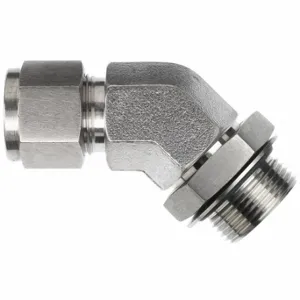 BRENNAN INDUSTRIES N6802-08-08-NWO-SS Adjustable Male Sae 90 Deg. Elbow, 316 Ss, Compression X Male Sae | CP2MUF 798CW4