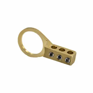 BRIDGEPORT FITTINGS IGB-075 Intersystem Bonding Bridge, Brass, Fitting | CP2NWR 61TK56