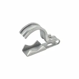 BRIDGEPORT FITTINGS UCSS100125 Clamp Back and Straps, Universal One-Piece, 1 in 1 1/4 Inch Trade Size, Stainless Steel | CP2NUM 61TL20