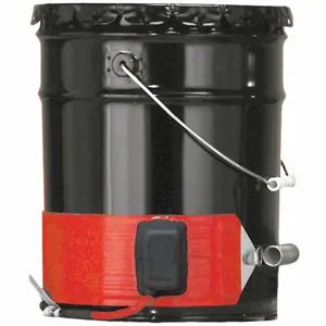 BRISKHEAT DHCS10R Pail Heater, 550W, 4.6A, 3.90W/sq. Inch, 35 Inch Length, 5 gal. Drum Capacity | CJ2ZJQ 54TL54