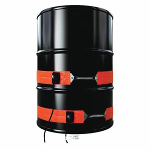 BRISKHEAT DHLS25 Drum Heater, 1200W, 5A, 240V, 35 Inch Length, 55 Gal. Capacity | CJ2AXR 52RX28