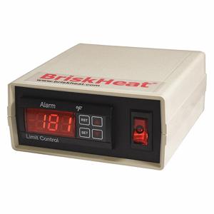 BRISKHEAT HL240KC-F Temperature Controller, 1/32 DIN Size, SPST, 240V AC, 0 To 1000 Deg. F, On/Off | CJ3PUA 54XR30