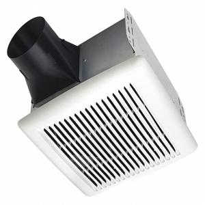 BROAN AE110 Medium Profile Bathroom Fan, 10 Inch x 9 1/4 Inch x 5 3/4 Inch Size, 110 Cfm, 0.3 Amps | CH6NHP 45KA75