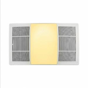 BROAN BHFLED110 Exhaust Fan, Ceiling, 113 cfm Max, 1 Speed, Integrated LED Module | CN2TGH 765H110LB / 56EC20