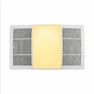 BROAN BHFLED110 Exhaust Fan, Ceiling, 113 cfm Max, 1 Speed, Integrated LED Module | CN2TGH 765H110LB / 56EC20