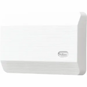 BROAN LA11WH Door Chime, White, 2 Note | CQ8AHM 59ZU04