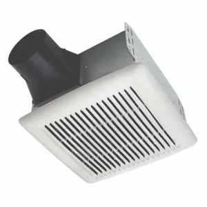 BROAN NUTONE AE80S. Humidity Sensing Bathroom Ceiling Exhaust Fan, 80 CFM, 120V | CL2KJP