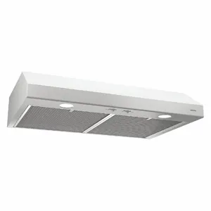 BROAN BCSD130WW Range Hood, Under Cabinet, White, 1.4A | CD3XWX 53UL05