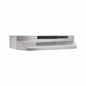 BROAN BUEZ330SS Range Hood, 30 Inch Wide, Stainless Steel Housing, 260 Cfm, 7 Sones, 2 Speeds | CQ8ATM 792HP7