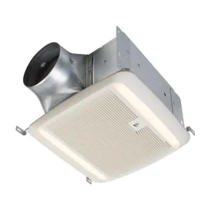 BROAN NUTONE QTXE110150DCSL Humidity Sensing Exhaust Ventilation Fan With LED Light, 110-130-150 CFM, 120V | CL2KJJ