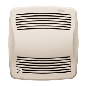 BROAN NUTONE QTXE110S Humidity Sensing Exhaust Vent Fan With White Grille, 110 CFM, 120V | CL2KJL