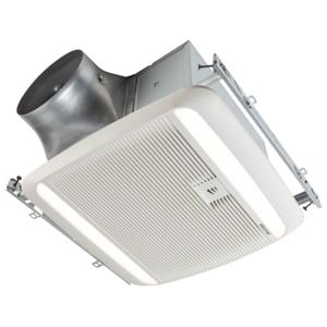 BROAN NUTONE XB110HL1 Humidity Sensing Bathroom Exhaust Fan With LED Light, 110 CFM, 120V | CL2KJR