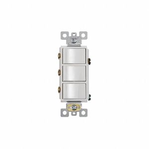 BROAN P3RW Schalter, Weiß, Wippe, 3 Funktionen | CE9FDA 55NM02