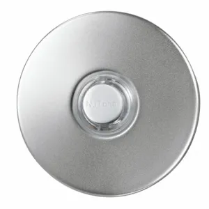 BROAN PB41LSN Pushbutton, Satin Nickel Stucco, Lighted | CQ8ATF 59ZU43