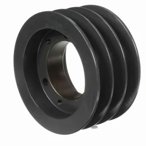 BROWNING 1008267 V-Belt Sheave, Multiple, Bushed Bore, 3 Groove, Cast Iron | BA2MPC 3C60SF