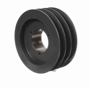 BROWNING 1009109 V-Belt Sheave, Multiple, Bushed Bore, 3 Groove, Cast Iron | AZ9TKQ 3TC74