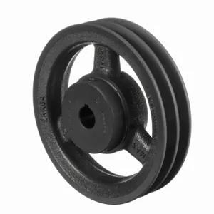 BROWNING 1032572 V-Belt Sheave, Finish Bore, 2 Groove, Cast Iron | AZ9YEJ 2AK64X3/4