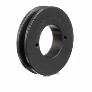 BROWNING 1059351 V-Belt Sheave, Multiple, Bushed Bore, 1 Groove, Cast Iron | BA3LTJ 1H3V33