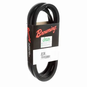 BROWNING 1082833 Wrapped Belt, 95% Efficient, Neoprene | AK4MVY A136