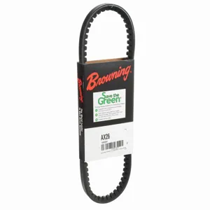 BROWNING 1089309 V-Belt, Notched, 98% Efficient, EPDM | AK6FVD AX26