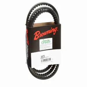 BROWNING 1089549 V-Belt, Notched, 98% Efficient, EPDM | AK6FXX AX75