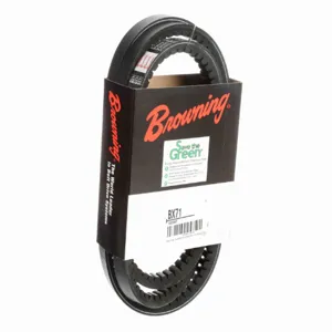 BROWNING 1089887 V-Belt, Notched, 98% Efficient, EPDM | AK6GCQ BX71