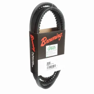 BROWNING 1089937 V-Belt, Notched, 98% Efficient, EPDM | AK6GDJ BX80