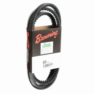 BROWNING 1089945 V-Belt, Notched, 98% Efficient, EPDM | AK6GDM BX81