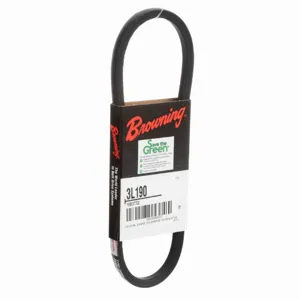 BROWNING 1093772 V-Belt, Rubber | AX4CPJ 3L190