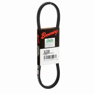 BROWNING 1093806 V-Belt, Rubber | AX4DPQ 3L220