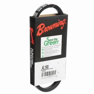 BROWNING 1094242 V-Belt, Rubber | AX6BXC 4L190