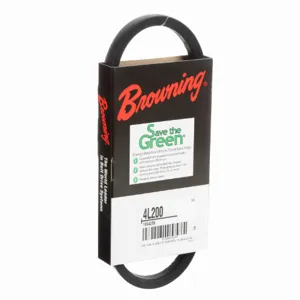 BROWNING 1094259 V-Belt, Rubber | AX3ZUW 4L200