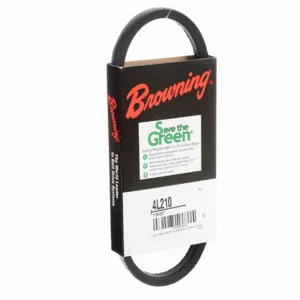 BROWNING 1094267 V-Belt, Rubber | AX6PDH 4L210