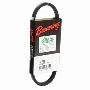 BROWNING 1094275 V-Belt, Rubber | AX4YND 4L220