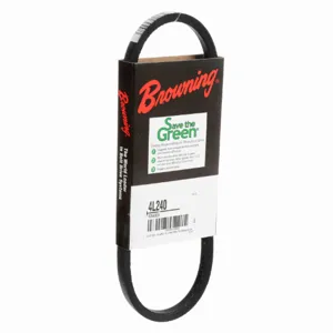 BROWNING 1094309 V-Belt, Rubber | AX4GYX 4L240