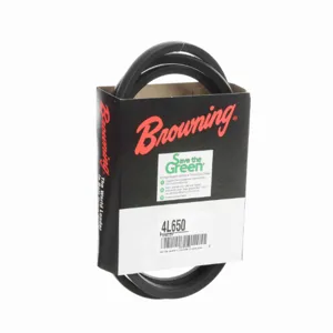 BROWNING 1094739 V-Belt, Rubber | AX7LEF 4L650