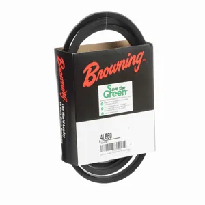 BROWNING 1094747 V-Belt, Rubber | AX6ZKH 4L660