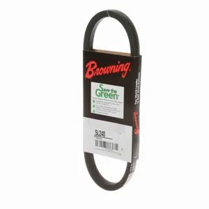 BROWNING 1095108 V-Belt, Rubber | AX3ZFZ 5L240