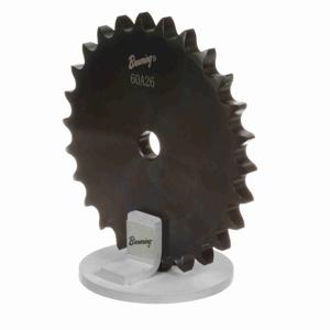 BROWNING 1109404 Roller Chain Sprocket, Type A, 60 Chain | AJ8RWK 60A26