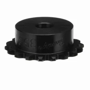 BROWNING 1121649 Roller Chain Sprocket, Plain Bore, Steel | AJ8TZR 35B18