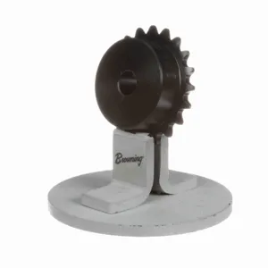 BROWNING 1121664 Roller Chain Sprocket, Plain Bore, Steel | AJ8TZY 35B20