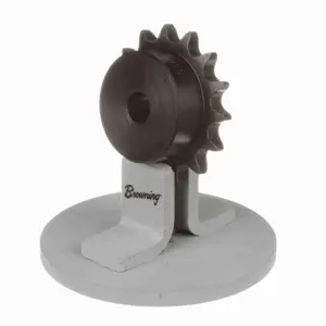 BROWNING 1122290 Roller Chain Sprocket, Plain Bore, Steel | AJ8UEB 40B15