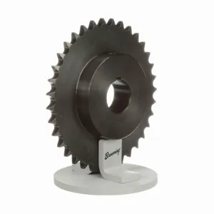 BROWNING 1128305 Roller Chain Sprocket, Finished Bore, Steel | AJ9HAA H4018X1