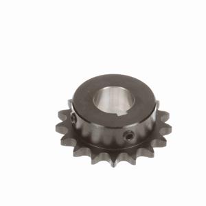 BROWNING 1128271 Roller Chain Sprocket, Finished Bore, Steel | AJ9GZQ H4017X1