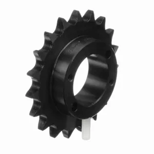 BROWNING 1169499 Steel Single Sprocket With Split Taper Bushing, 41 Chain | AJ9FYP 41H17