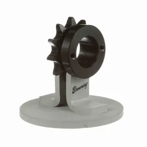 BROWNING 1169432 Steel Single Sprocket With Split Taper Bushing, 41 Chain | AJ9FYL 41G12