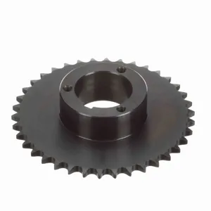 BROWNING 1170141 Roller Chain Sprocket, Bushed Bore, Steel | BA4LLL 40P38