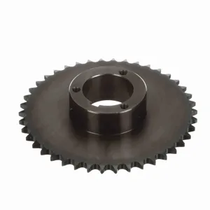 BROWNING 1170174 Roller Chain Sprocket, Bushed Bore, Steel | AJ9GAQ 40P42